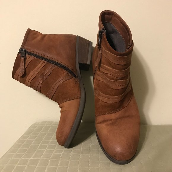 Miz Mooz Leather and Suede Ankle Boots - Size Eu 40 - Picture 1 of 11